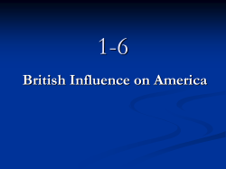 British Influence