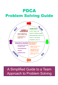 PDCA Workshop