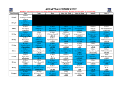ack netball fixtures 2017