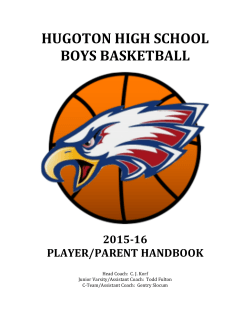 HUGOTON HIGH SCHOOL BOYS BASKETBALL