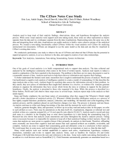 Sample manuscript showing specifications and style