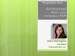 Got Branding--Make Your Candidacy POP version 2