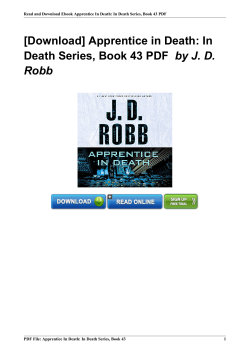 In Death Series, Book 43 by JD Robb
