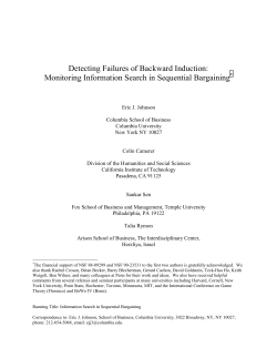 Detecting Failures of Backward Induction: