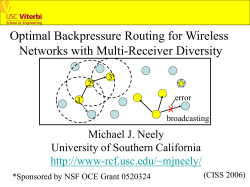 Neely-DIVBAR-CISS06 - University of Southern California