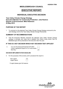 Attachment: 10 - Middlesbrough Council