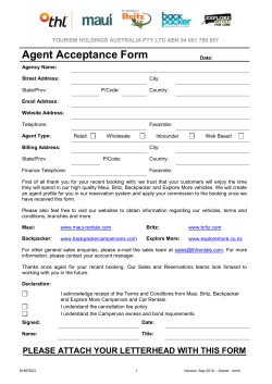 New Agent Registration