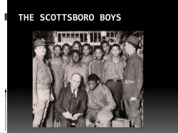 The Scottsboro Boys