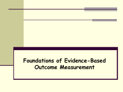 Long-Term Correlates of Family Foster Care - Outcome