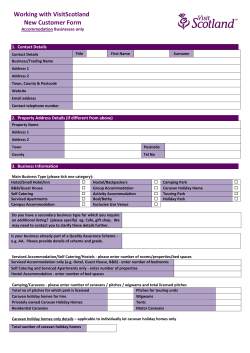 Blank booking form template