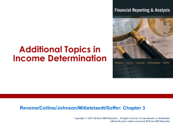 Installment sales method - McGraw