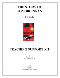 shortened teachingsupportkitthestoryoftombrennan1