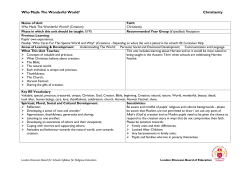 - London Diocesan Board for Schools