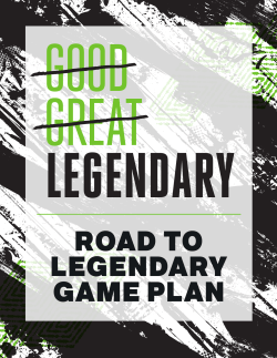road to legendary game plan