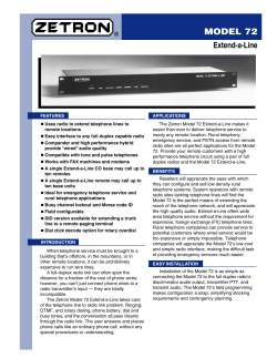 model 72 - Repeater Builder