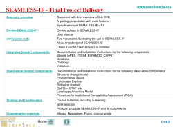 SEAMLESS-IF - SEAMLESS project