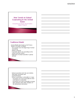 Comprehensive Results-Based Student Support Program Service