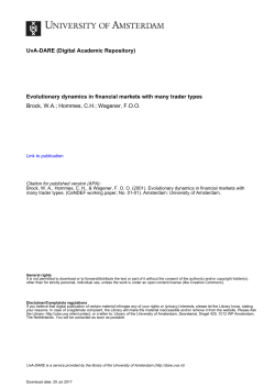 Evolutionary dynamics in financial markets with many trader types