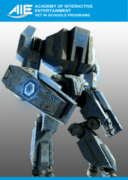 ACADEMY OF INTERACTIVE ENTERTAINMENT