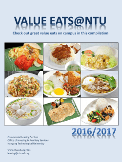 Check out great value eats on campus in this compilation