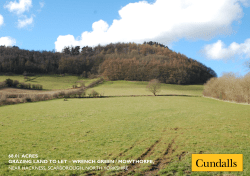 68.01 acres grazing land to let &ndash; wrench green