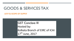 Tax invoice, debit note and credit note - Eirc-Icai