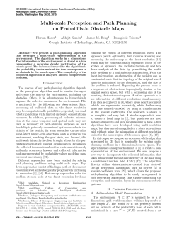 Multi-scale Perception and Path Planning on