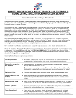 Heads Up Press Release - Emmett School District