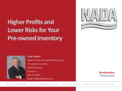 Higher Profits and Lower Risks for Your Pre