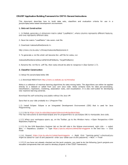 CELEST Application Building Framework for CN710