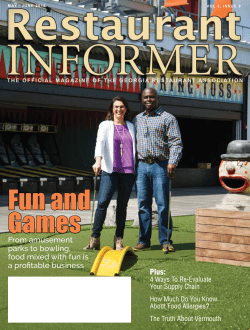 Fun and Games - Restaurant Informer