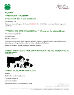 01/13/17 ***BI-COUNTY STOCK SHOW . . . is next week! Best of