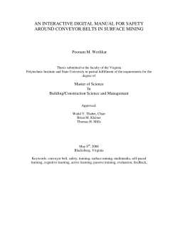 an interactive digital manual for safety around