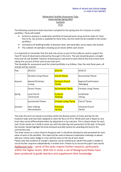 Assessment Tasks