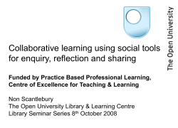 Exploring the Library and Learning Resources Centre