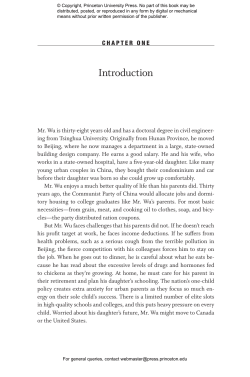 Blue Skies over Beijing - Princeton University Press