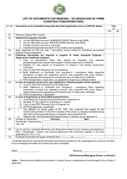 PAKISTAN ENGINEERING COUNCIL