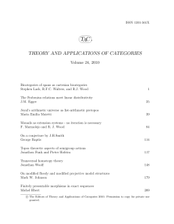 theory and applications of categories - FTP Directory Listing