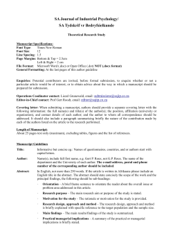 Theoretical Research