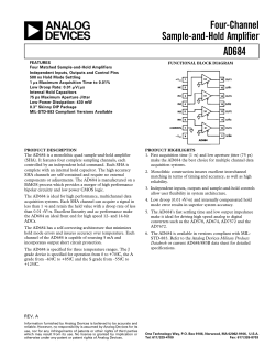 AD684 - Analog Devices