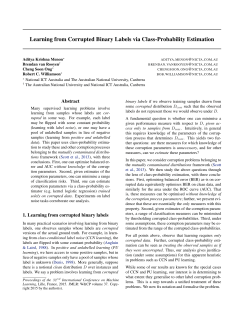 Learning from Corrupted Binary Labels via Class