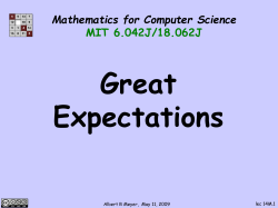 Linearity of Expectation