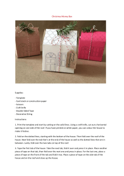 Christmas Money Box Guide - Children Change Colombia