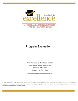 Program Evaluation