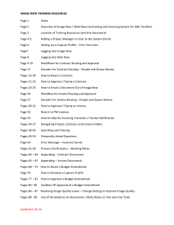 IMAGE NOW TRAINING RESOURCES Page 1 Index Page 2