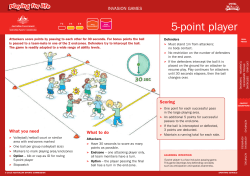 5-point player - Sporting Schools