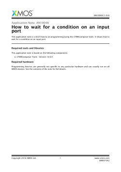 How to wait for a condition on an input port