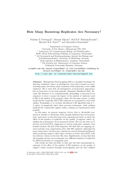 How Many Bootstrap Replicates Are Necessary?