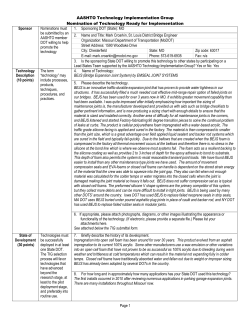 BEJS - American Association of State Highway and Transportation