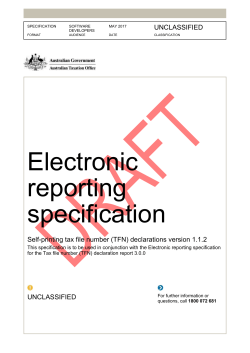 Tax file number self-print specification draft v1.1.2 tracked